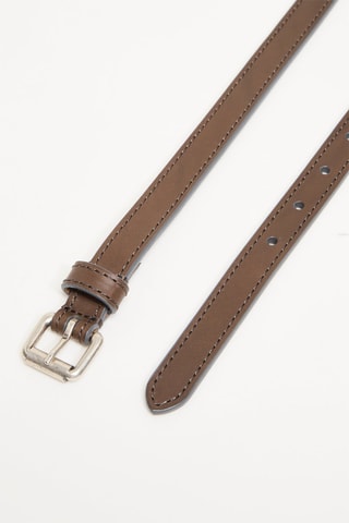 Ceinture en cuir - Marron