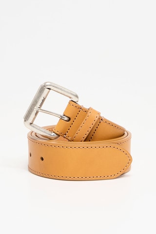 Ceinture en cuir - Marron clair