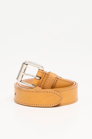 Ceinture en cuir - Marron clair