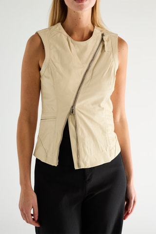 Gilet sans manches - Beige