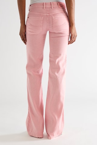 Pantalon en lin - Rose