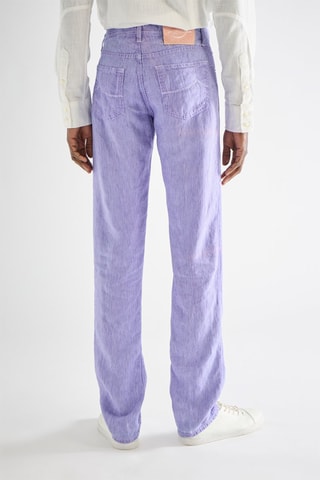 Pantalon en lin - Lilas