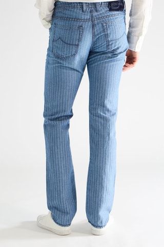 Pantalon en lin - Bleu clair