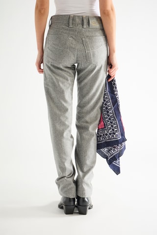 Chino en laine - Gris