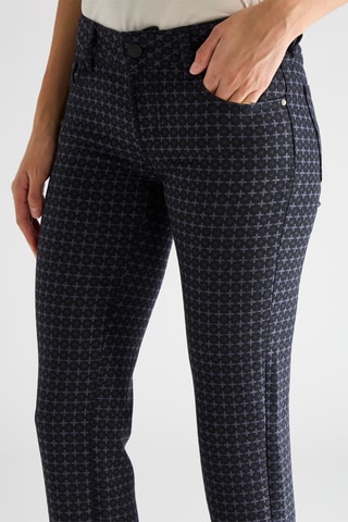 Pantalon en laine - Bleu marine