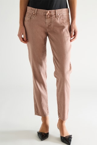 Pantalon en lin - Marron