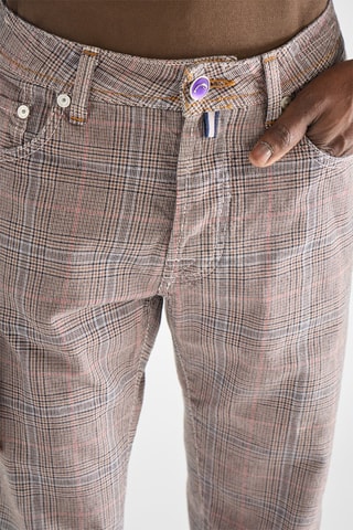 Pantalon - Marron et beige