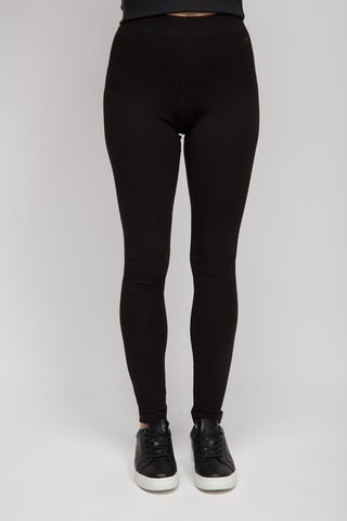 Pantalon taille haute - Noir