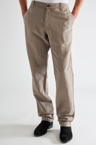 Pantalon en lin - Beige