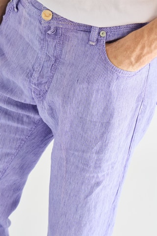 Pantalon en lin - Lilas