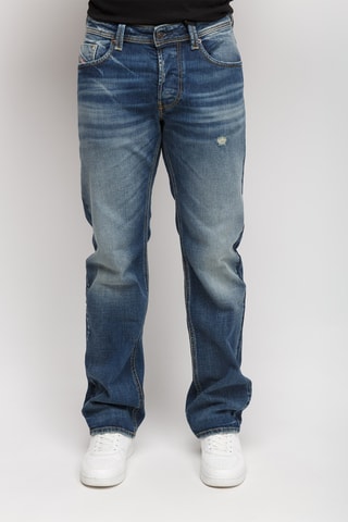 Jean straight Larkee - Bleu cobalt