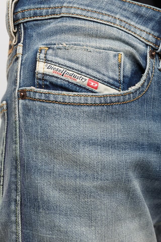 Jean tapered Buster - Bleu cobalt