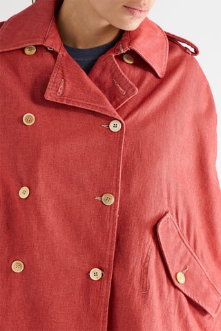 Cape sans manches - Rouge