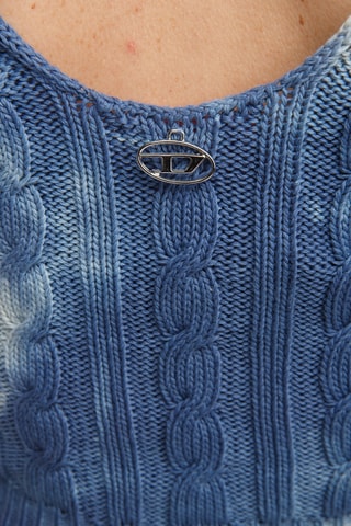 Crop top tie and dye - Bleu cobalt