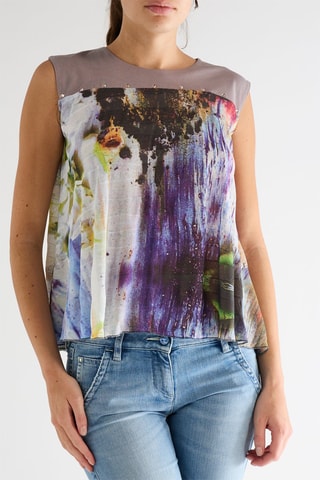 Top sans manches - Lilas