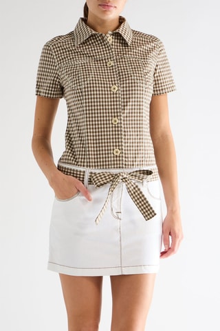 Robe trompe-l'œil - Blanc