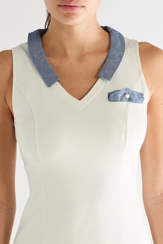 Robe sans manches - Blanc