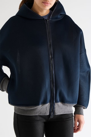 Blouson à capuche - Bleu marine