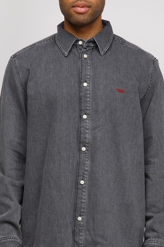 Chemise en jean - Anthracite