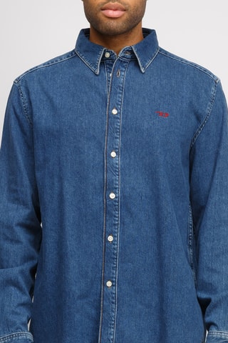 Chemise en jean - Bleu marine