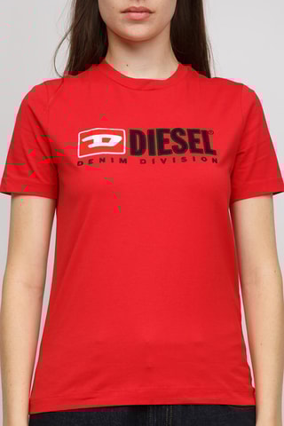 T-shirt slim - Rouge