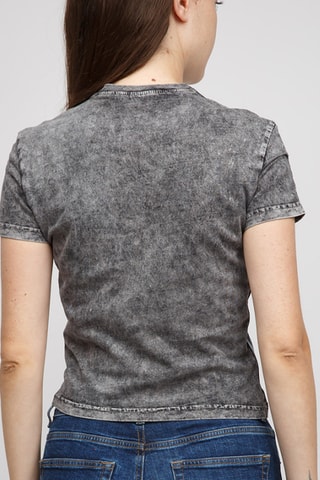 T-shirt - Noir chiné