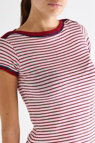 T-shirt en lin - Blanc