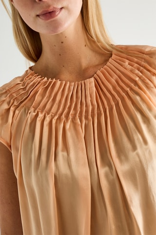 T-shirt en soie - Beige