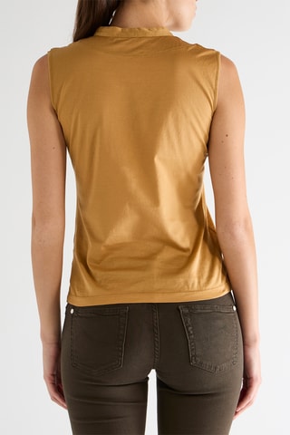 T-shirt sans manches - Moutarde