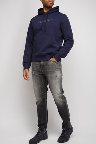 Sweat à capuche - Bleu marine