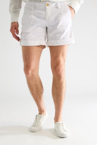 Short en lin - Blanc