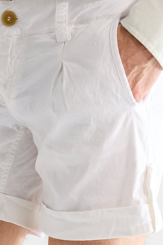 Short en lin - Blanc