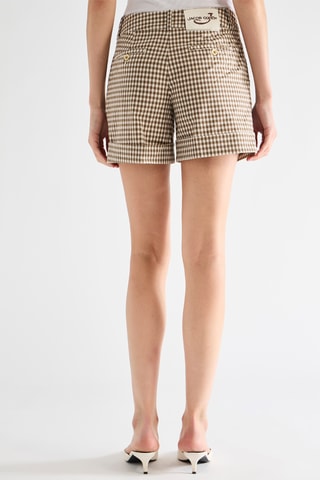 Short - Marron et beige