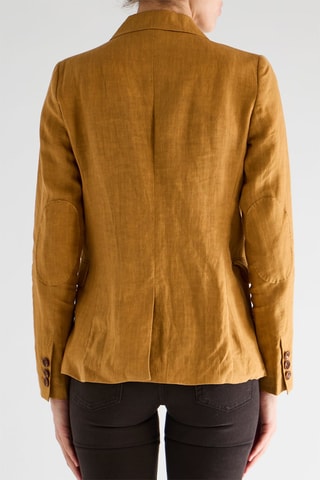 Blazer en lin - Moutarde