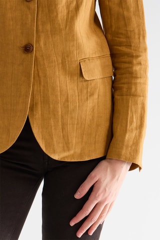 Blazer en lin - Moutarde