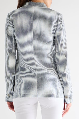 Blazer en lin - Bleu