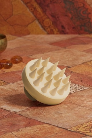 Brosse pour shampoing 2-en-1 - Silicone