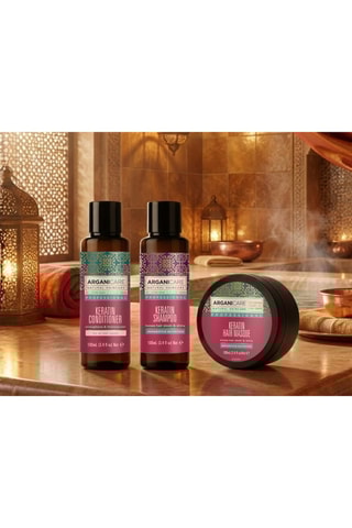 Coffret voyage à la kératine - 3 produits