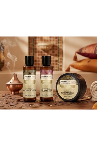 Coffret voyage soins capillaires au ricin - 3 produits