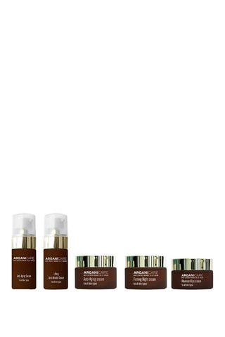 Routine anti-âge - Huile d'argan bio - Peaux matures - 5 produits 