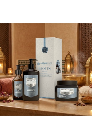 Coffret réparateur - Biotine - Cheveux secs & abîmés - 3 produits