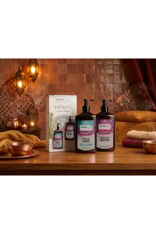 Coffret nourrissant - Collagène - Cheveux fins, dévitalisés & sans volume - 2 x 400 ml