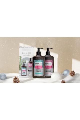 Coffret nourrissant - Collagène - Cheveux fins, dévitalisés & sans volume - 2 x 400 ml