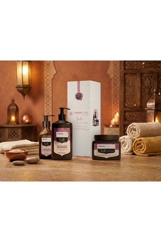 Coffret lissant & brillance - Protéine de soie - Cheveux secs & abîmés - 3 produits