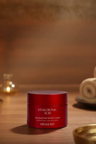 Crème anti-rides - Acide hyaluronique & aloe vera - Visage - 50 ml