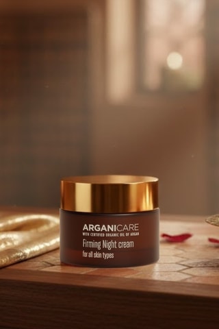 Crème de nuit anti-âge & raffermissante - Acide hyaluronique & argan - Peaux matures - 50 ml