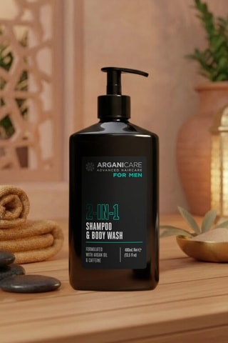 Shampoing douche énergisant 2-en-1 - Homme - 500 ml