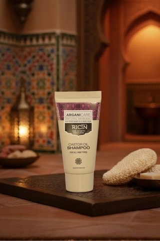 Mini shampoing accélérateur de croissance à l’huile de ricin Bio - 50 ml