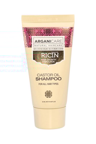 Mini shampoing accélérateur de croissance à l’huile de ricin Bio - 50 ml