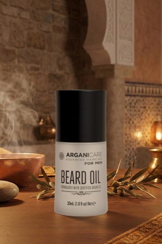 Huile hydratante pour barbe à l'huile d'argan bio 30 ml